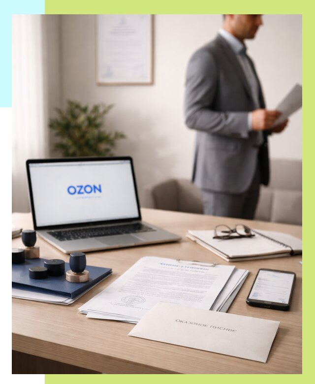 Отказное письмо для Ozon в Устях-Лабинске от 3576 р. | Сертэкс